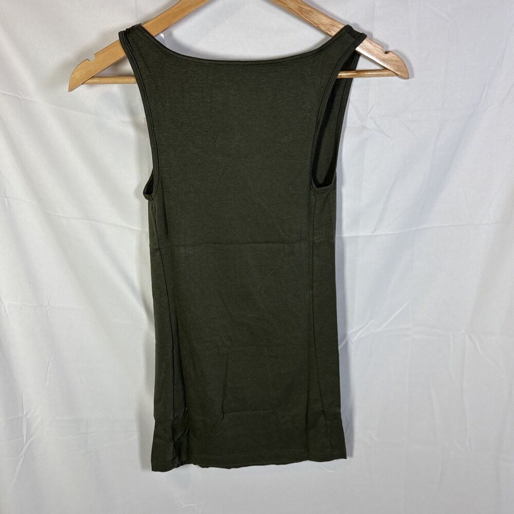Isabel Women’s Size Small Tank Top Color Olive Pre- Pregnancy Size - Picture 3 of 3